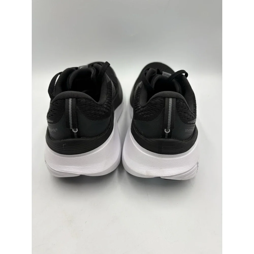 Saucony Guide 18 Womens Black White Athletic Running Sneakers Shoes Size 7.5